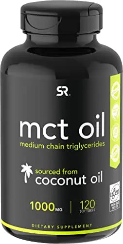 Sports Research Keto MCT Oil Capsules derived from Coconut Oil | Keto Fuel for The Brain Sports Research Au supplements