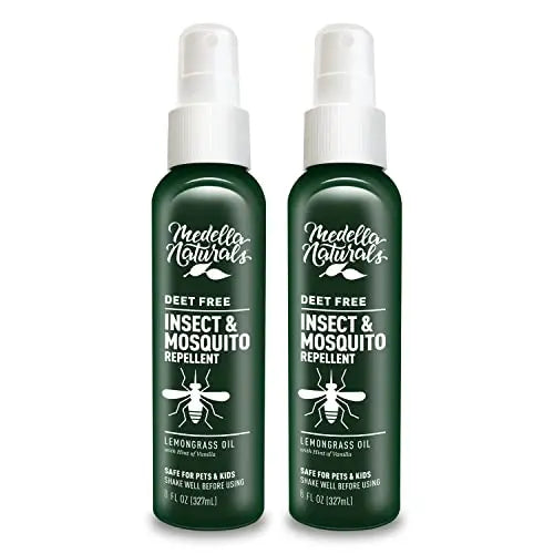 Deet-Free Insect & Mosquito Repellent Pack of 2 (8 oz) – Nice Smelling Medella Naturals Au supplements