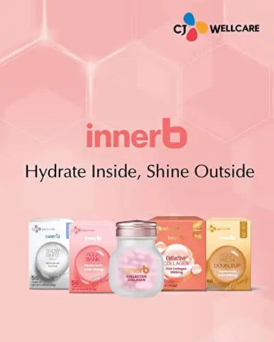 Innerb Aqua Bank (28 Servings, 4 Weeks) - Premium Korean Skincare Supplement CJwellcare Au supplements