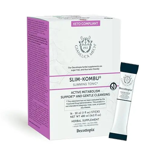 Gianluca Mech - Slim-Kombu, Keto Compliant Slimming Tonic, Gluten Free Dietary Supplement GIANLUCA MECH SpA Au supplements