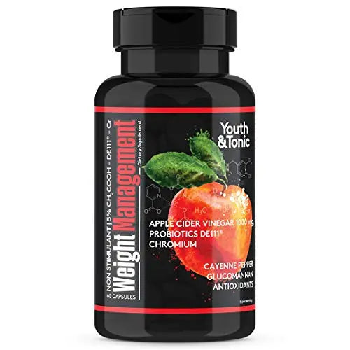 Youth & Tonic Natural Appetite Suppressant for Weight Loss / 1000 mg Apple Cider Youth & Tonic Au supplements
