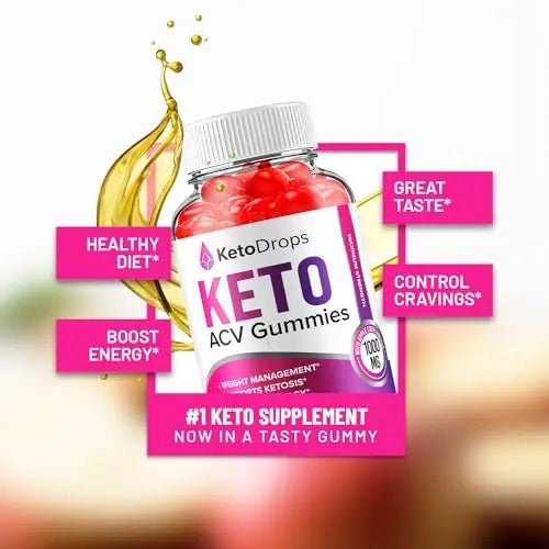 Keto Drops ACV Gummies - Advanced Formula Drops Keto Plus ACV Gummies Apple Indelo Au supplements