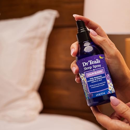 Dr Teal's Sleep Spray with Melatonin & Essential Oil Blend, 6 fl oz (Pack of 3) Dr Teal's Au supplements