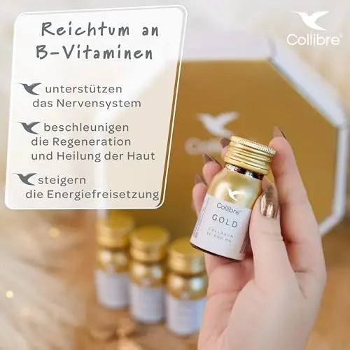 Collibre® Collagen Gold 10000mg 15 x 30ml Strong Liquid Drink Collibre Au supplements