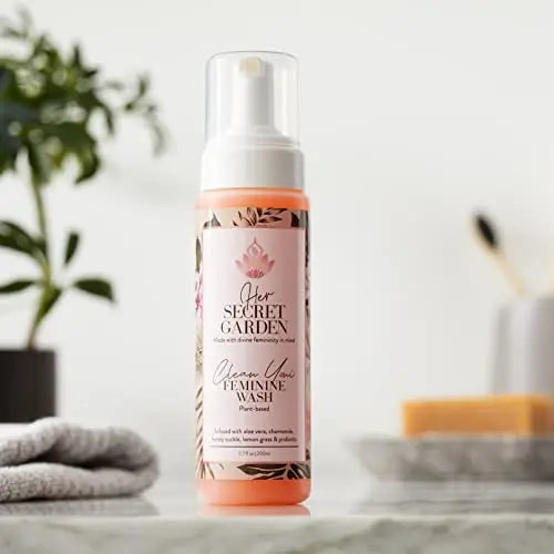 Her SECRET GARDEN - Clean Yoni - Feminine Wash, Gentle Cleanse, Remove Odor, Promotes Healthy pH Her SECRET GARDEN Au supplements