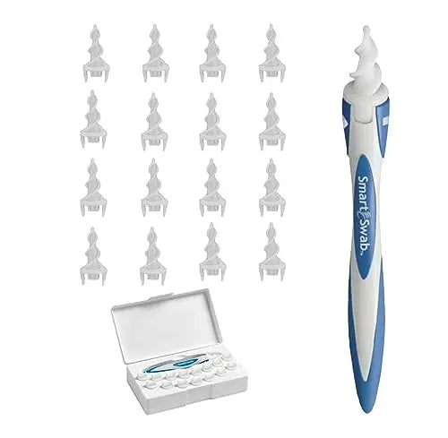 Smart Swab - Spiral Ear Cleanser - Earwax Remover Tool - 16 Replaceable ND products Au supplements