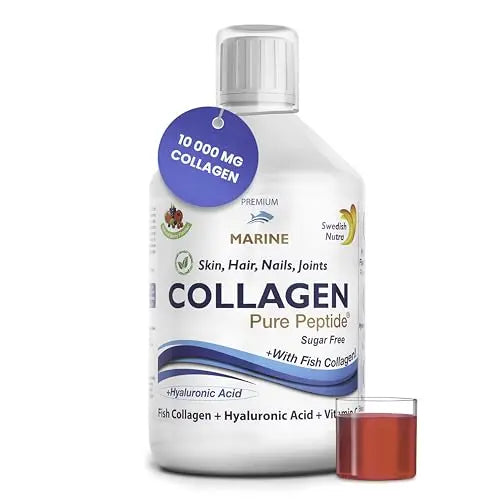 Swedish Nutra Liquid Marine Collagen - Sugar Free Berry Flavour | Minimize Fine Lines, Wrinkles & Improve Skin Elasticity Swedish Nutra Au supplements
