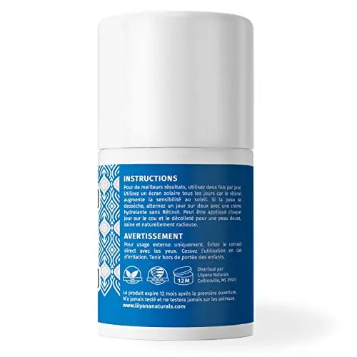LilyAna Naturals Retinol Cream - Made in USA, Anti Aging Moisturizer for Face and Neck LilyAna Naturals Au supplements