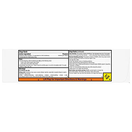 Voltaren Arthritis Pain Gel for Powerful Topical Arthritis Pain Relief with Diclofenac - NEW Easy Open Cap - 100 g Tube And 20 g Travel Size Tube Voltaren Au supplements