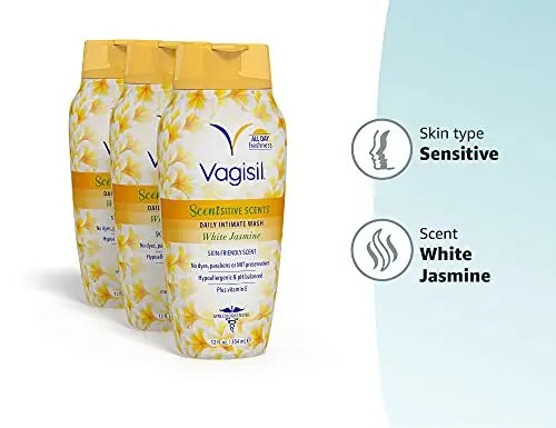 Vagisil Feminine Wash for Intimate Area Hygiene, Scentsitive Scents, pH Balanced and Gynecologist Tested Vagisil Au supplements