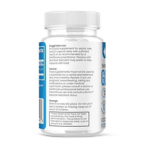 Glutathione Capsules Skin Whitening, Collagen, Unreduced Glutathione Skin Whitening Lidoque Au supplements