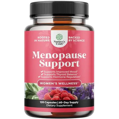 Complete Herbal Menopause Supplement for Women - Multibenefit Menopause Relief Hormone Natures Craft Au supplements