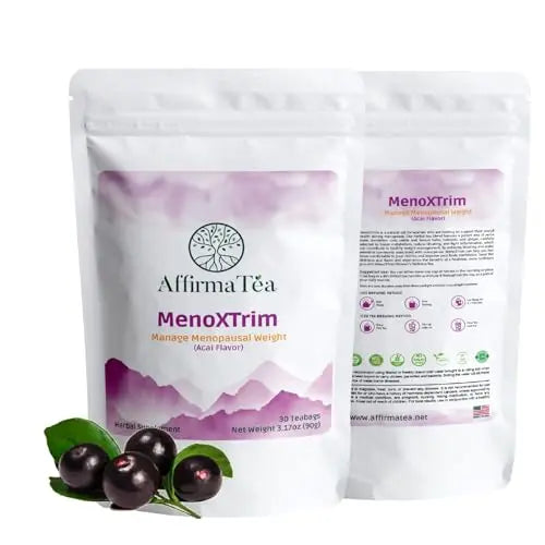 AffirmaTea’s MenoXTrim MAX ACAI Flavor | Menopause Weight & Metabolism Management AffirmaTea Au supplements