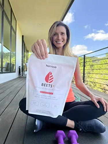 Natrava Beets+ | Organic Beet Root Powder, Vitamins, and Prebiotics | Supports Healthy Natrava Au supplements
