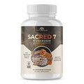 Naturealm Sacred 7 Mushroom Extract Capsules - Chaga, Cordyceps, Lion's Mane Naturealm Au supplements