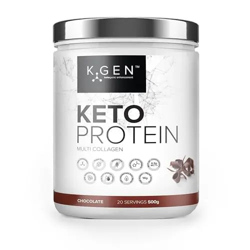K-GEN™ Keto Collagen Protein Powder Natural Multi Collagen Chocolate Blend, Coconut MCT Vitamin C+B6 K GEN ketogenic enhancement Au supplements