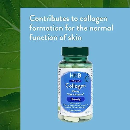 Holland & Barrett Bovine Collagen Tablet 3000mg 90 Tablets Holland & Barrett Au supplements
