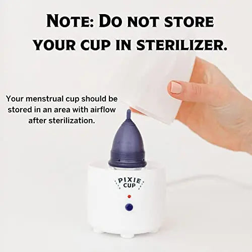 Pixie Menstrual Cup & Disc Steamer Sterilizer - Ranked 1 for The Best Steamer - Kills 99.9% of Germs Pixie Cup Au supplements