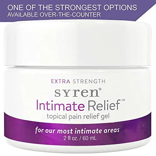 Syren Intimate Relief - Intimate Pain Relieving Gel - Relieves Vulva Pain, Throbbing, Spasms, Vaginal Dryness SYREN Au supplements