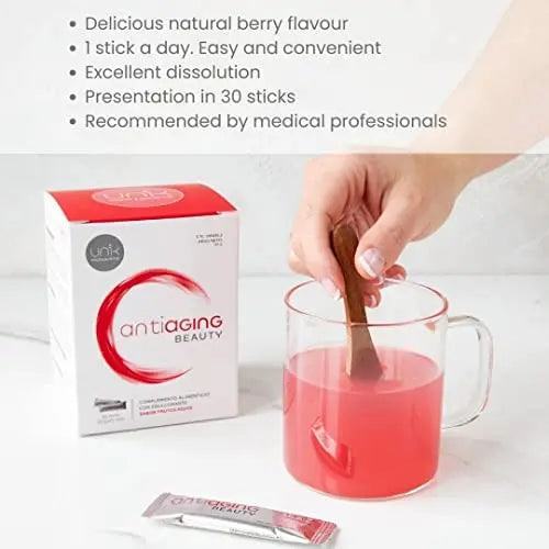 Unik Antiaging Beauty | Hydrolysed Collagen VERISOL (5 Clinical Studies) with Hyaluronic Acid UN 1K HEALTH & NUTRITION Au supplements