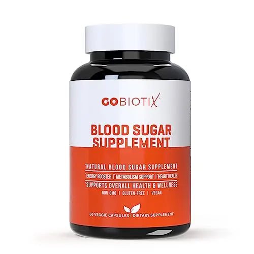 GOBIOTIX Blood Sugar Support - Cinnamon, Berberine and Selenium Capsules - Blood Sugar GOBIOTIX Au supplements
