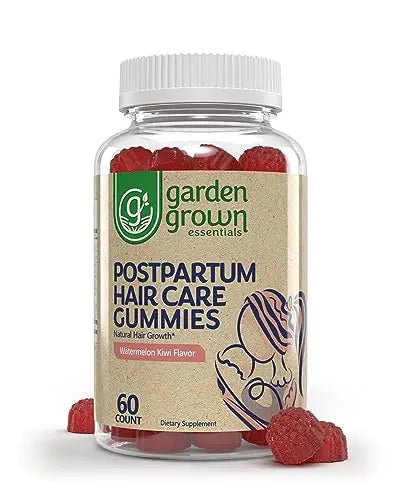 Womens Postpartum Hair Loss Gummies - Formuated for Postnatal Hair Care, Growth Garden Grown Essentials Au supplements