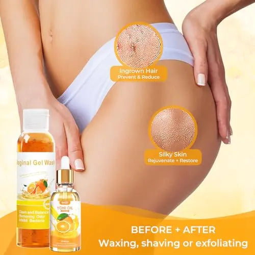 Yoni Soap & Yoni Oil & Feminine Wash Set for Women, Yoni Wash for Vaginal Ph Balance Remove BASSI Au supplements