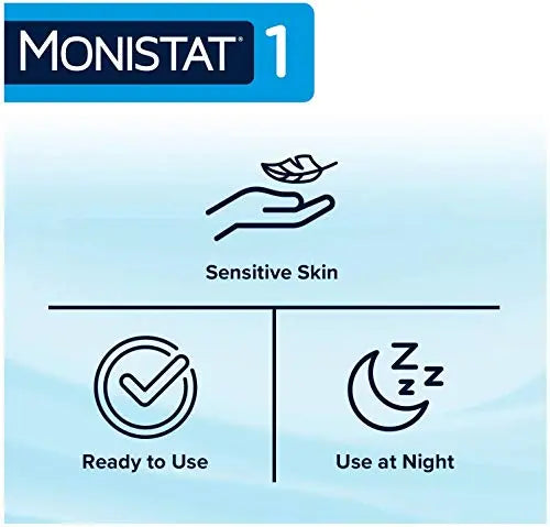 Monistat 1-Day Yeast Infection Treatment, Prefilled Applicator, 1 ea Monistat Au supplements