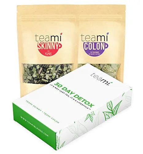 Teami® 30-Day Detox Tea Pack: All-Natural Teatox Kit with Teami Skinny & Teami Colon Teami Au supplements