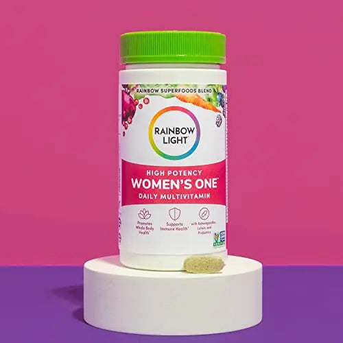 Rainbow Light Multivitamin for Women, Vitamin C, D & Zinc, Probiotics, Women’s One Rainbow Light Au supplements
