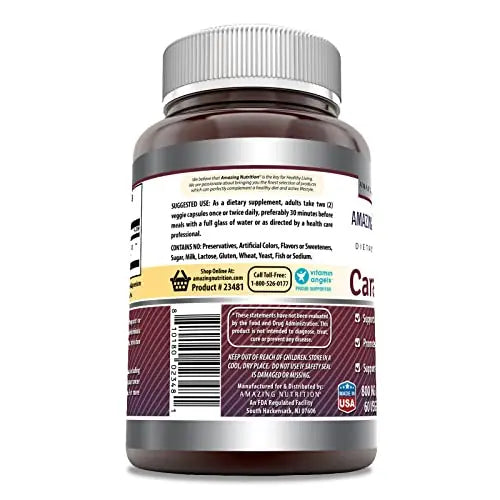 Amazing Formulas Caralluma Dietary Supplement 800 mg 60 Veggie Capsules Amazing Nutrition Au supplements