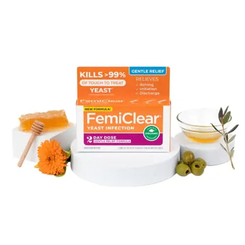 FemiClear Gentle Relief Formula 2 Day Infection Treatment, Gentle Formula for More Sensitive Individuals FemiClear Au supplements