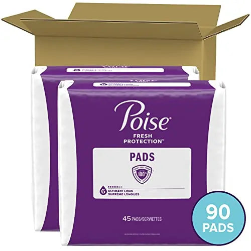 Poise Incontinence Pads & Postpartum Incontinence Pads, 6 Drop Ultimate Poise Au supplements