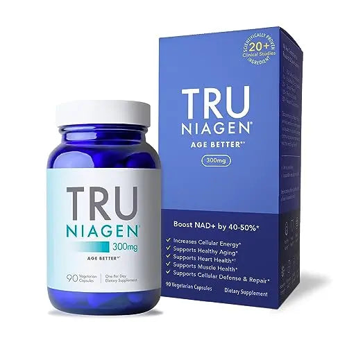 TRU NIAGEN 300mg | Patented Nicotinamide Riboside NAD+ Supplement | NR Supports TRU NIAGEN Au supplements
