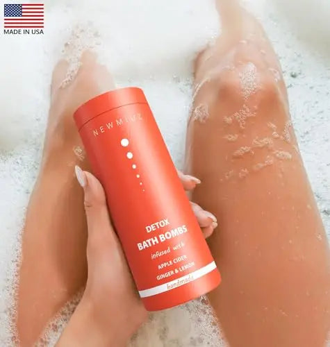 Natural Detox Fizzing Bubble Bath Bombs Apple Cider Ginger & Lemon Essential Oils Cleanse New Miuz Au supplements