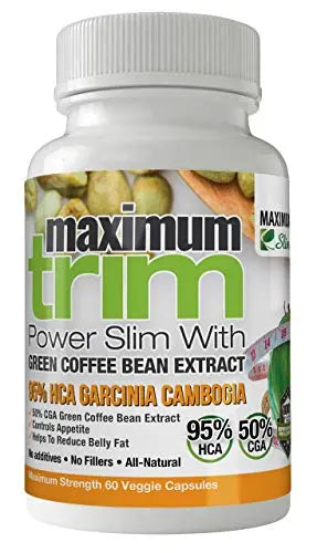 Most Effective Formulation MAXIMUMTRIM Garcinia CAMBOGIA with Green Coffee Bean Maximum Slim Au supplements