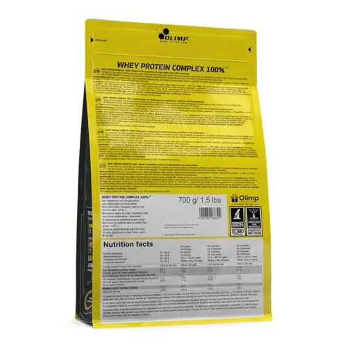 Olimp Whey Protein Complex 100% (700 g) - White Chocolate with Raspberry OLIMP SPORT NUTRITION Au supplements