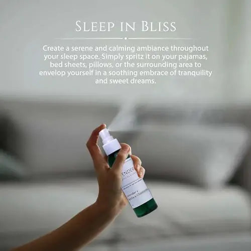 Lavender + Essential Scents - Lavender Chamomile & Vanilla Sleep Spray Collection Moonwater Elixirs Au supplements