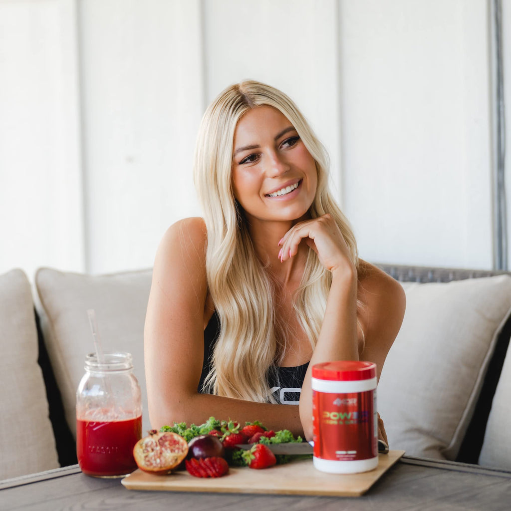 4KOR Fitness Power Reds & Greens: an Energizing Greens Drink Made up of Antioxidant-Rich Superfoods, Gluten-Free and Vegetarian, 30 Servings (1 Bottle) - TrustMedUSA