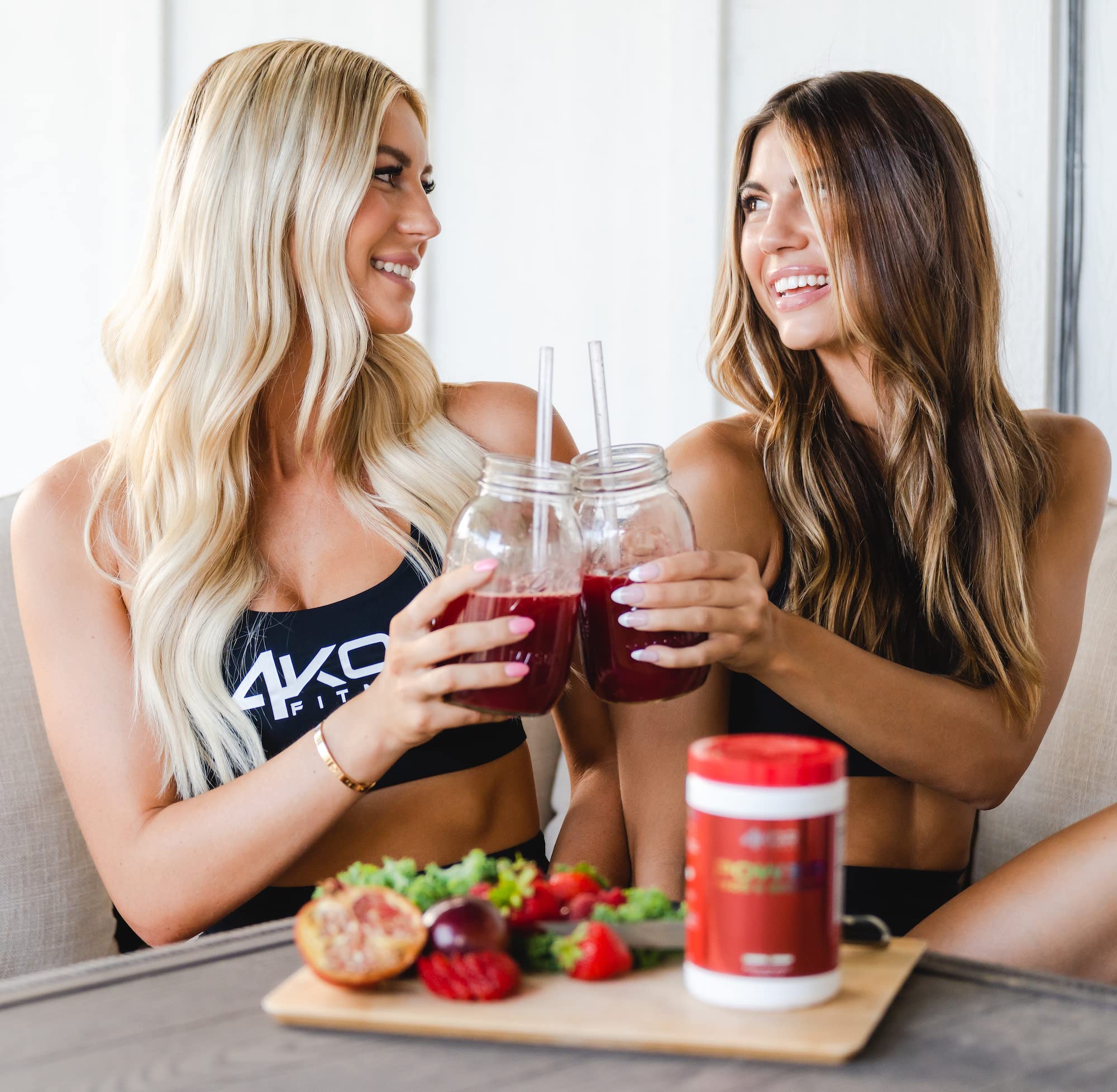 4KOR Fitness Power Reds & Greens: an Energizing Greens Drink Made up of Antioxidant-Rich Superfoods, Gluten-Free and Vegetarian, 30 Servings (1 Bottle) - TrustMedUSA