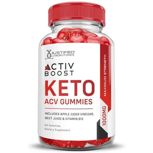 (5 Pack) Activboost Keto ACV Gummies Advanced Formula 1000MG Active Boost - TrustMedUSA