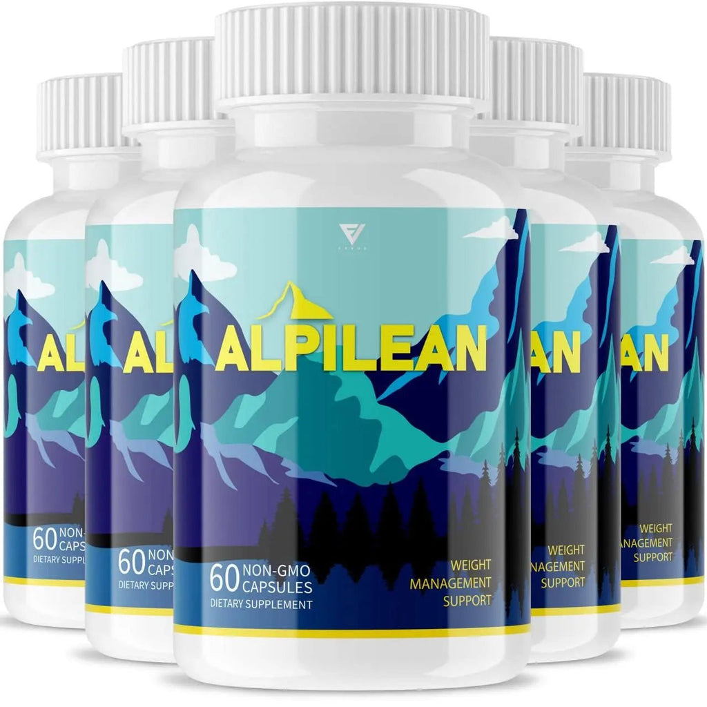 (5 Pack) Alpilean Max Weight Loss Capsules Supplement, Alpilean Ice Hack Support - TrustMedUSA