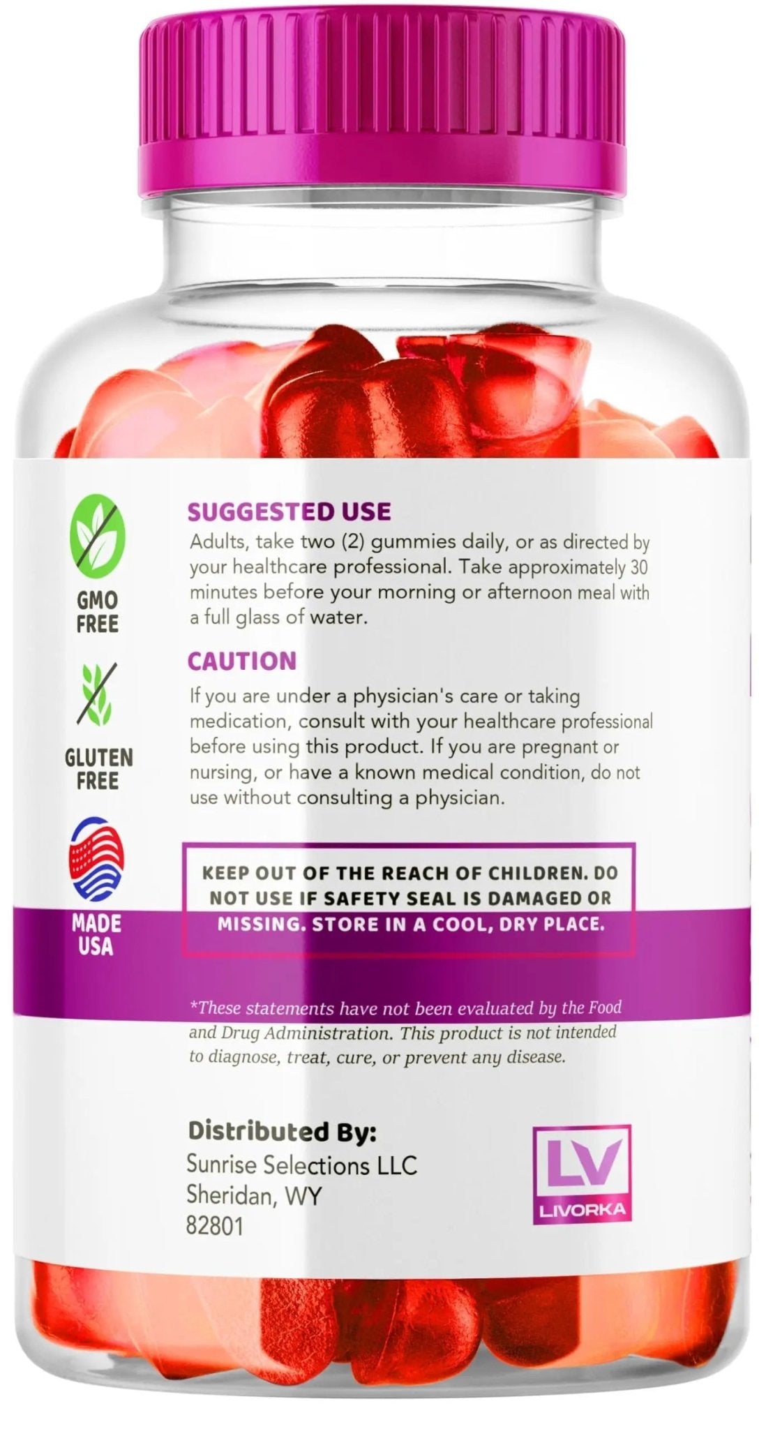5 Pack - Bliss Keto ACV Gummies Advanced Weight Loss, Bliss ACV Active Gummies - TrustMedUSA