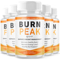(5 Pack) Burn Peak Capsules, Official Burnpeak Pink Salt Pills with All Natural Ingredients, Advanced Health and Wellness Supplement with Premium Vitamins for Active Lifestyle Support (300 Capsules) - TrustMedUSA