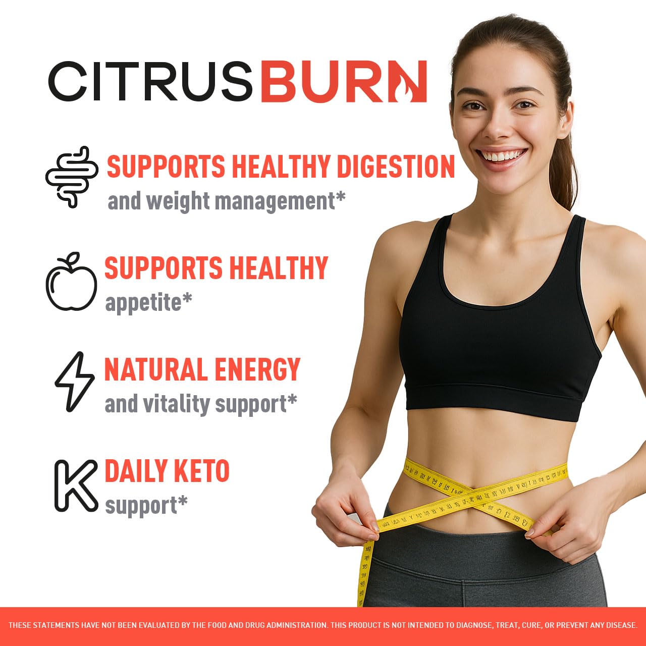 (5 Pack) Citrus Burn Capsules - Official CitrusBurn Pills Supplement Support All Natural Ingredients Advanced Formula Premium Multivitamin for Overall Health & Wellness, 300 Capsules for 5 Months - TrustMedUSA