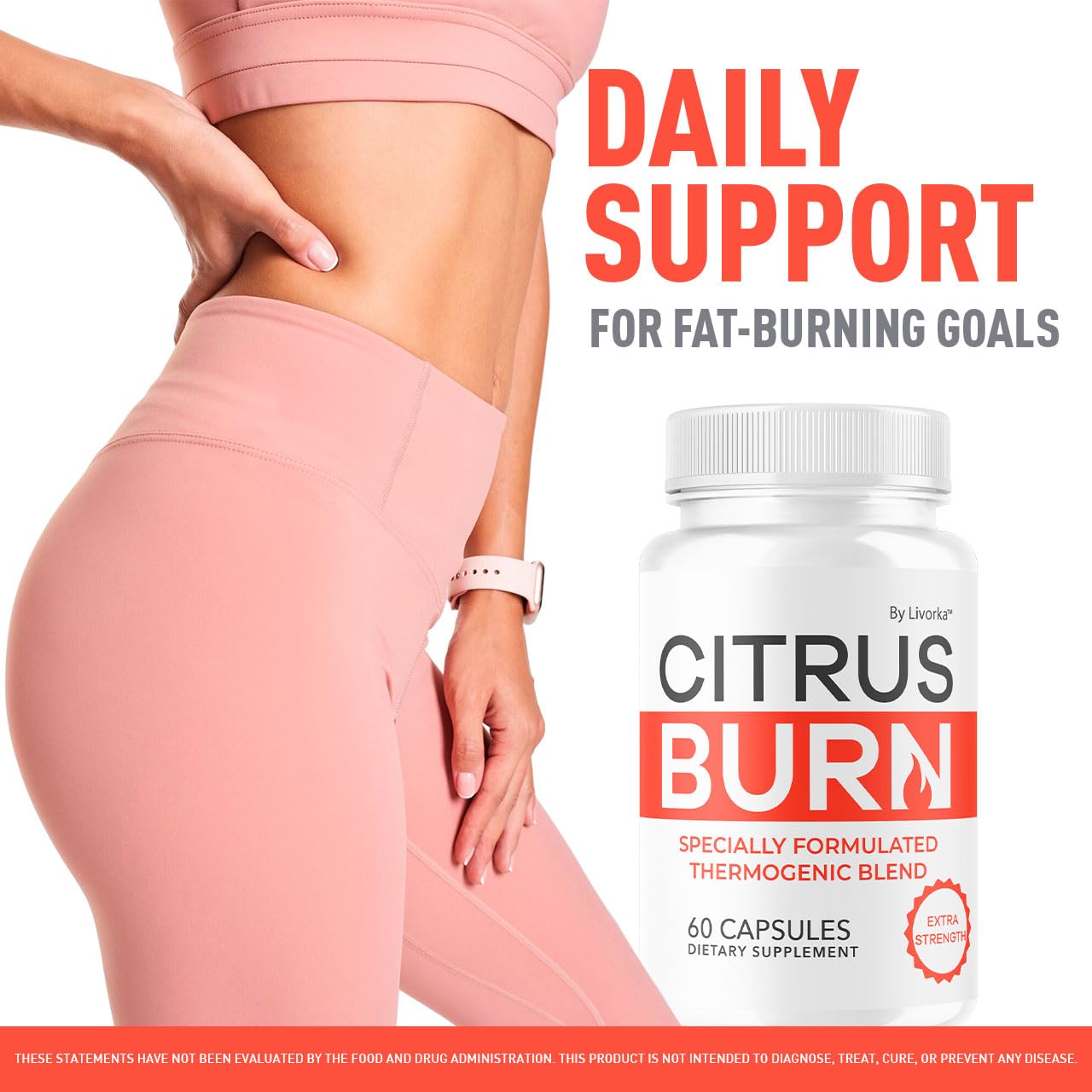 (5 Pack) Citrus Burn Capsules - Official CitrusBurn Pills Supplement Support All Natural Ingredients Advanced Formula Premium Multivitamin for Overall Health & Wellness, 300 Capsules for 5 Months - TrustMedUSA