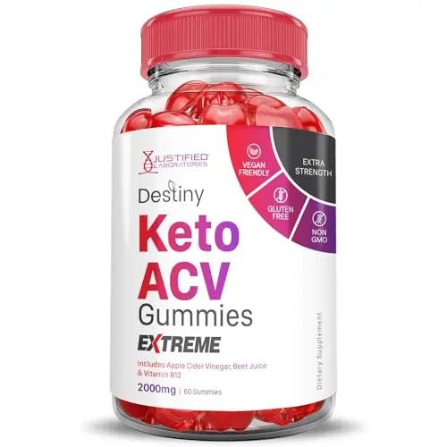 (5 Pack) Destiny Keto ACV Gummies Extreme 2000MG Destiny Keto Gummies Advanced - TrustMedUSA