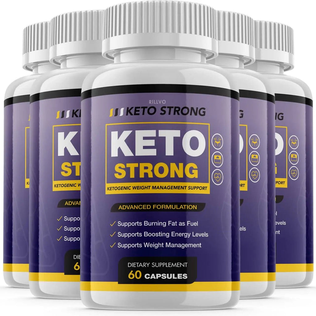 (5 Pack) Keto Strong XP Advanced Formula Ketosis Pills (300 Capsules) - TrustMedUSA