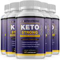 (5 Pack) Keto Strong XP Advanced Formula Ketosis Pills (300 Capsules) - TrustMedUSA