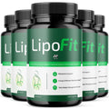 (5 Pack) Lipo Fit Capsules, Official Lipo Fit Pills with All Natural Ingredients, Advanced Overall Health & Wellness Vitamin Supplement Formula for Maximum Strength Multivitamin Support (300 Capsules) - TrustMedUSA
